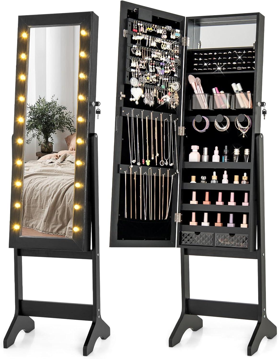 How We Stay Organized and Stylish with the LOKO LED Jewelry Cabinet