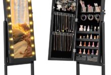 How We Organized Our Treasures: CHARMAID Jewelry Cabinet Review