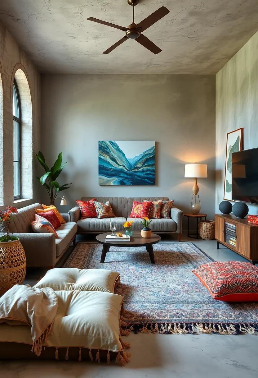 23 Bohemian-Inspired Floor Cushions to Elevate Your Cozy, Eclectic Living Space