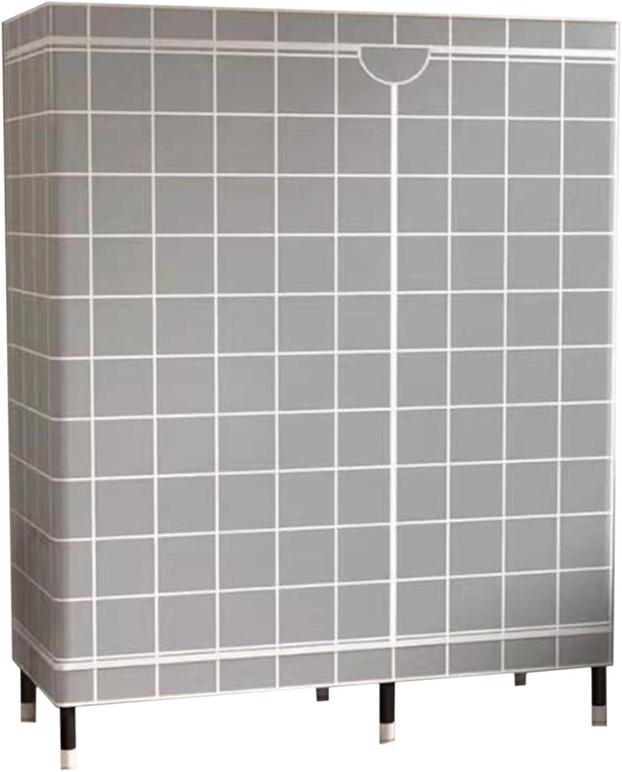 How We Organize with Our Portable Steel Mesh Wardrobe Solution