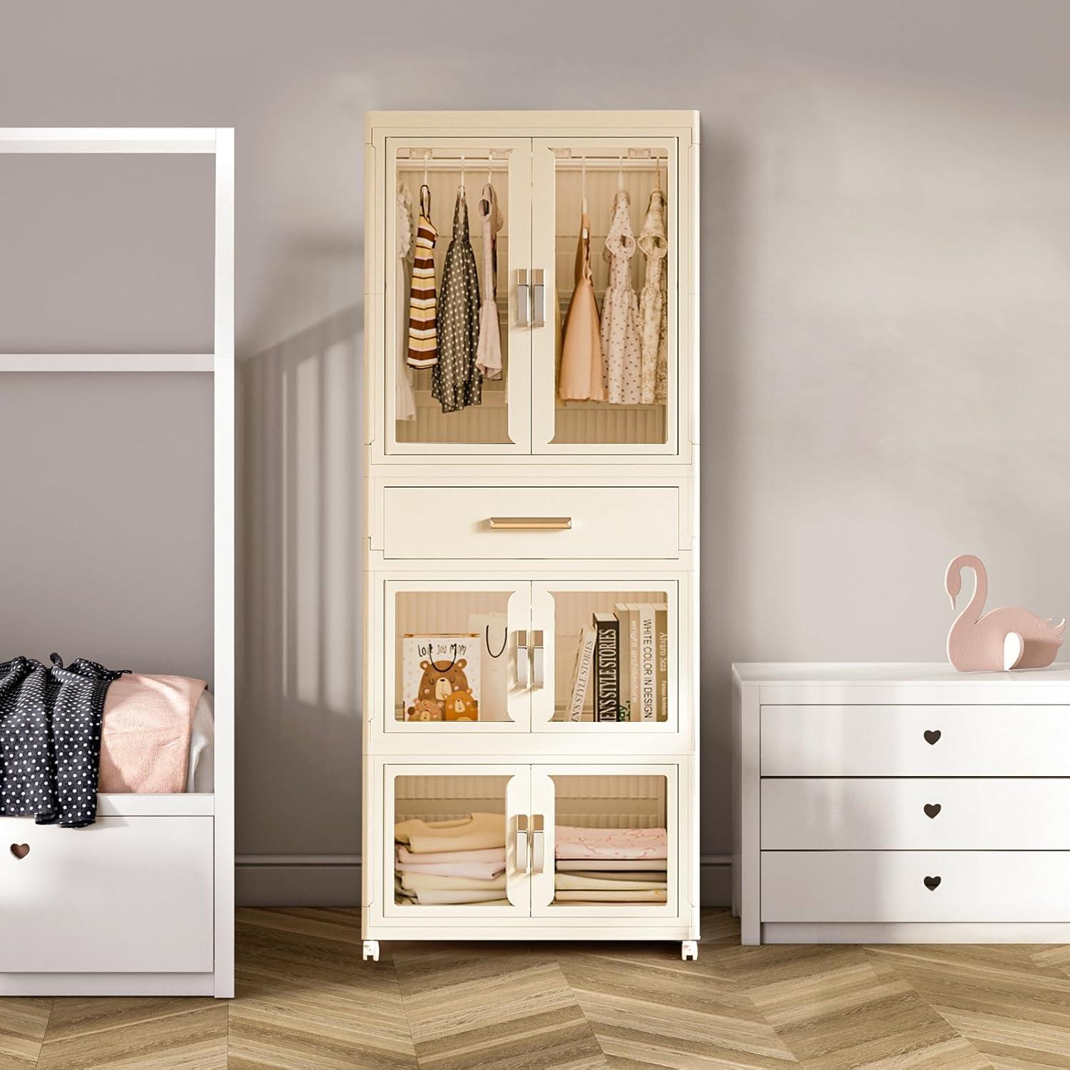 Our Honest Take: Large Portable Kids Closet for Easy Storage