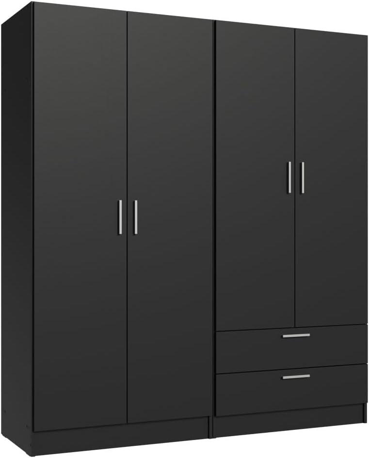 Organizing Made Easy: Our Review of the Madesa 4-Door Wardrobe