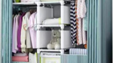 How We Organized Our Space: Steel Frame Wardrobe Review