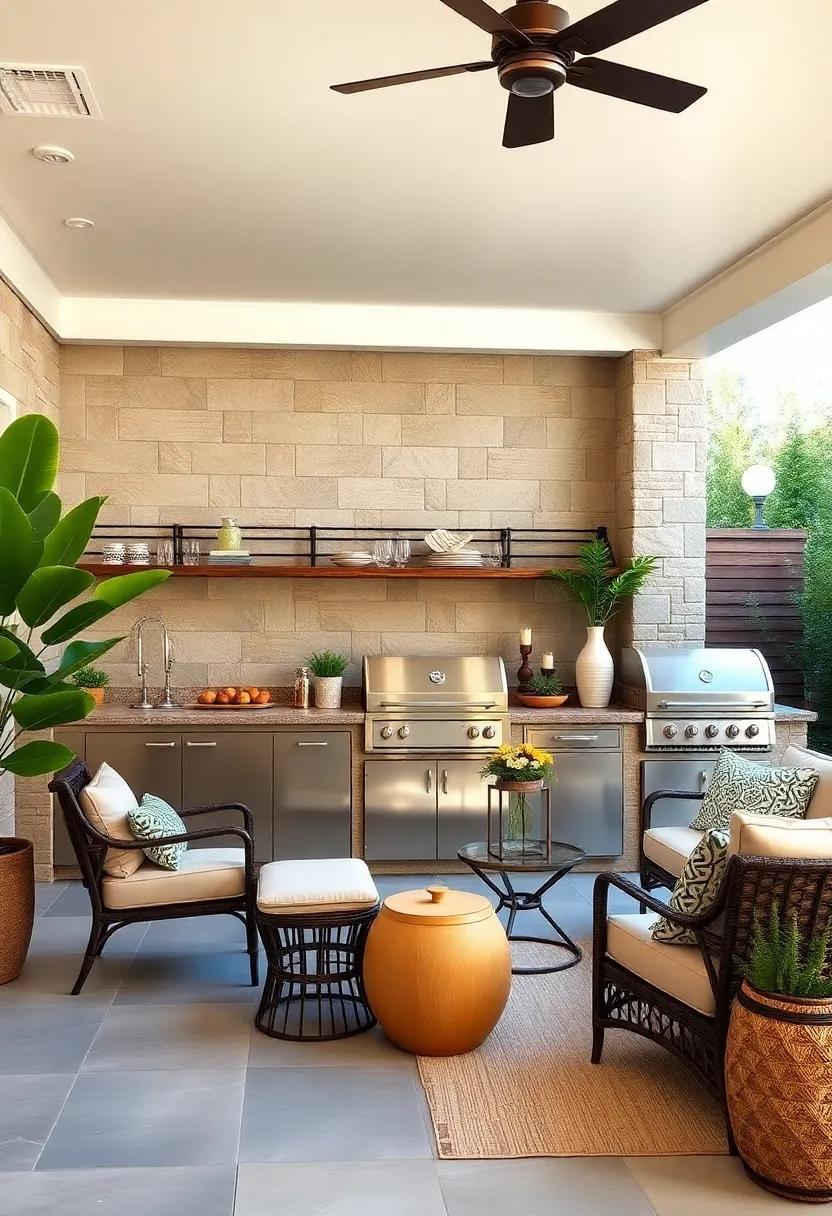 23 Stylish Patio Outdoor Kitchens with Storage Cabinets to Maximize Your Space