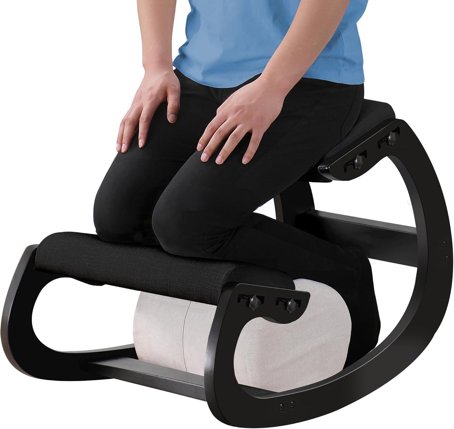 Finding Comfort Together: Our Take on the Wooden Adjustable Kneeling Chair