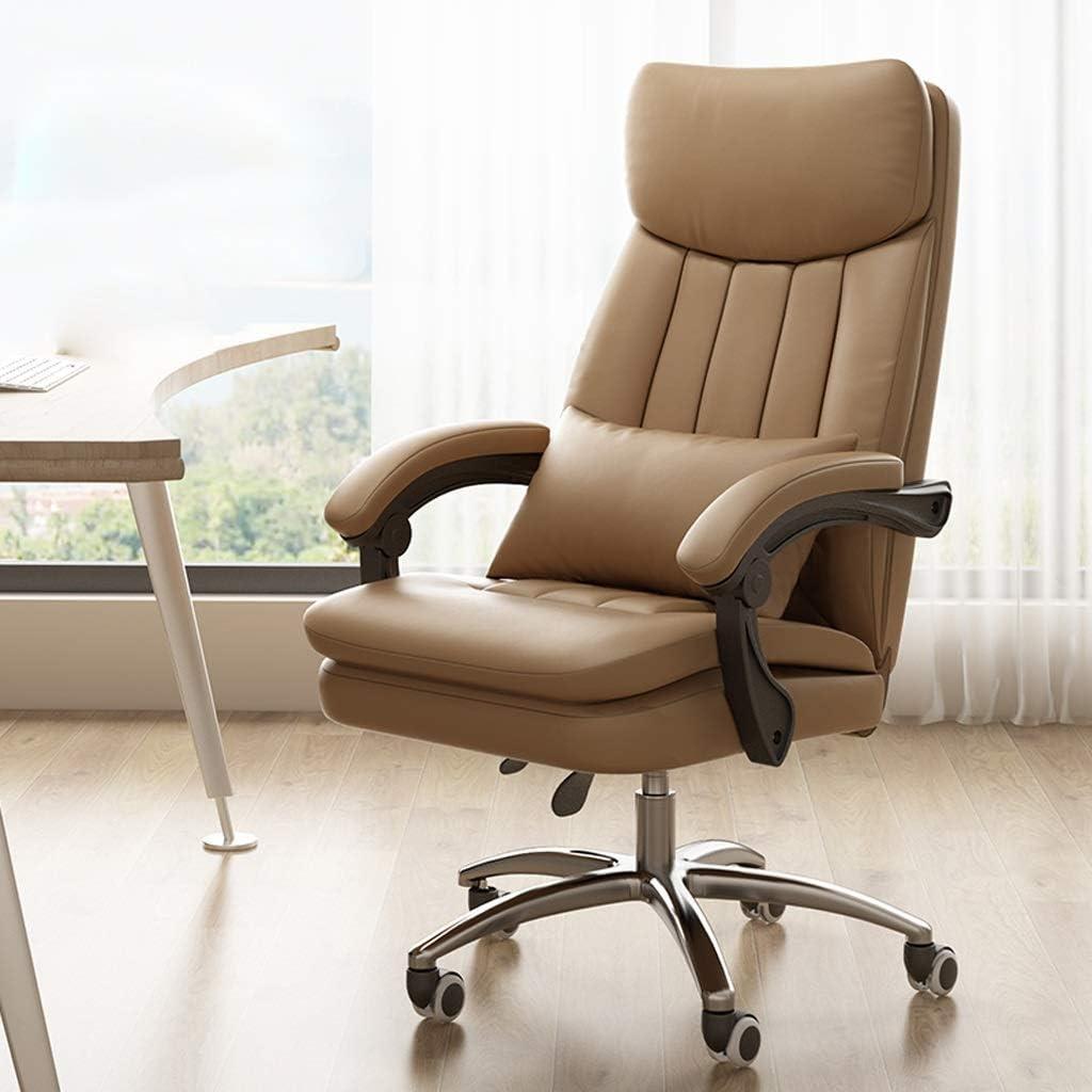 Our Honest Take on the PU Leather Beige Office Reclining Chair