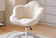 Our Take on the Stylish Swivel Desk Chair with Bronze Base