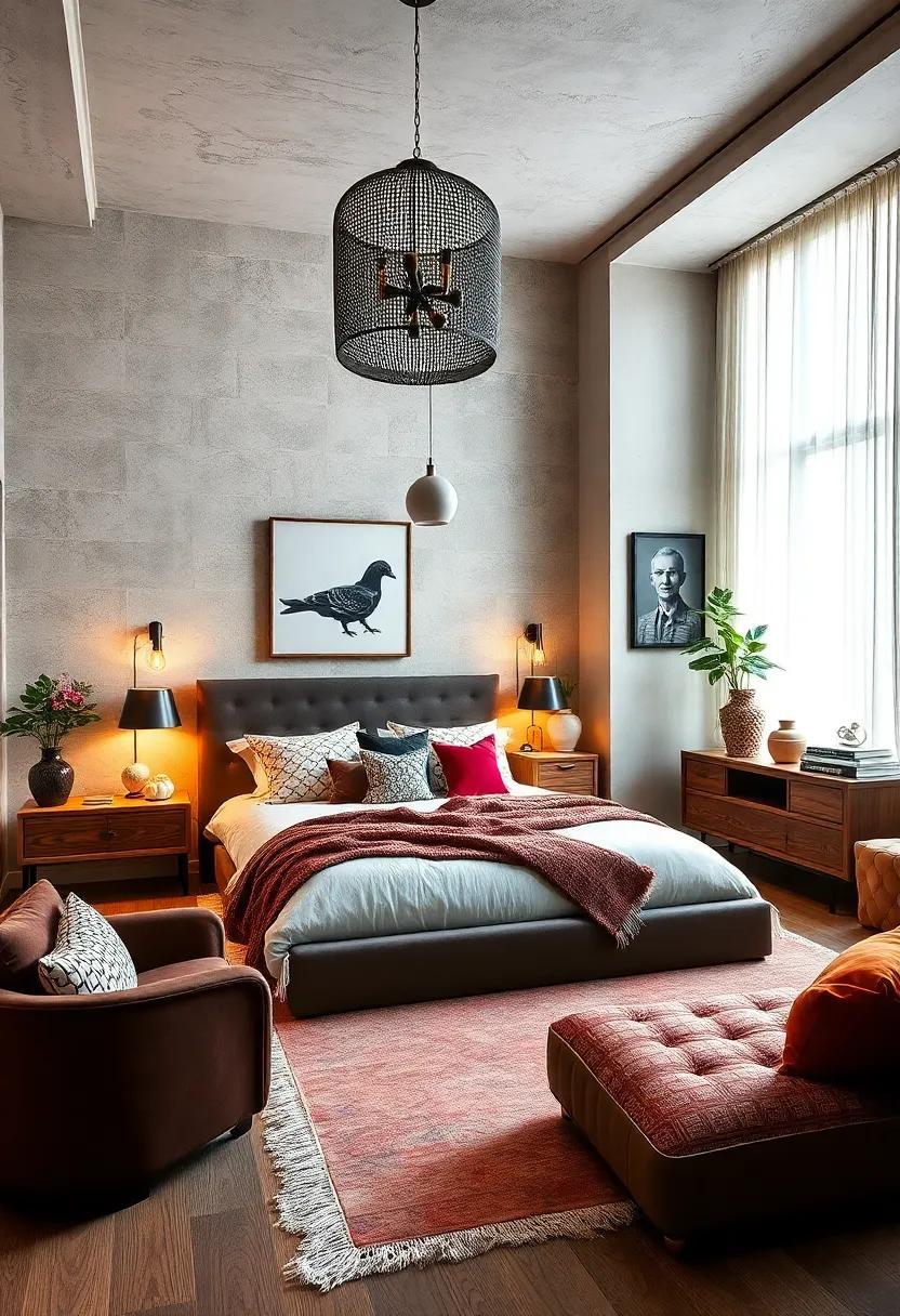 27 Must-Try Ideas to Nail Maximalist Eclectic Bedroom Decor with Style and Flair