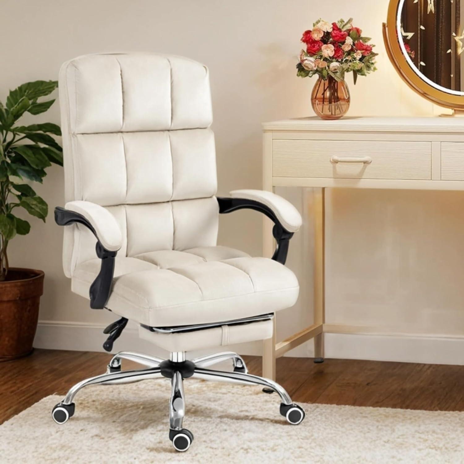 How We Found Comfort and Style in the Velvet Executive Chair