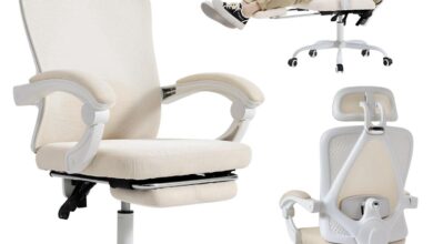 Why We Love This Ergonomic Chair with Retractable Footrest
