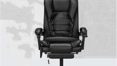 Why We Choose This Ergonomic Reclining Massage Office Chair