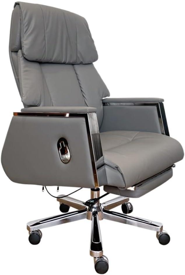 Our Take on the Ergonomic Leather Office Chair with Pedal Comfort