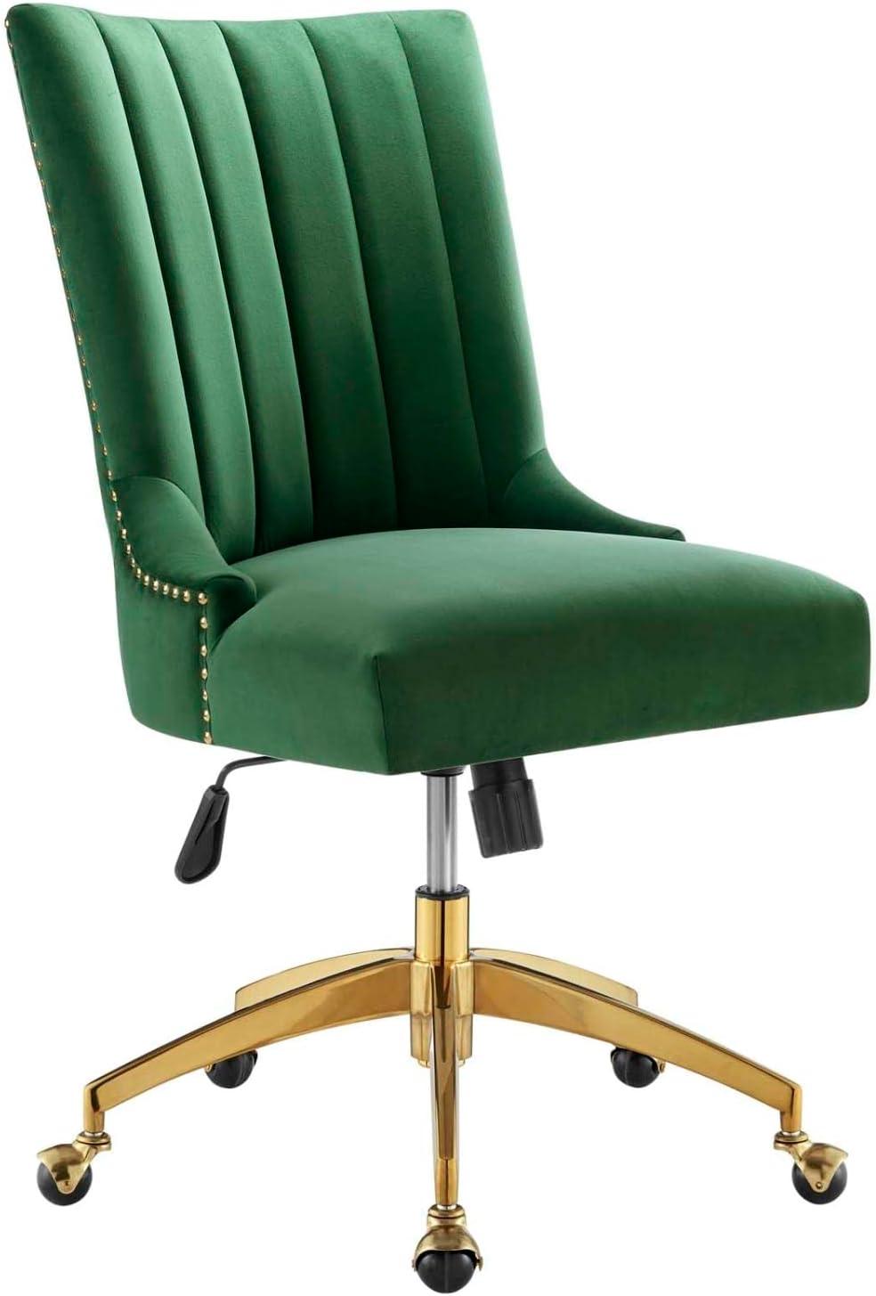 How We Found Comfort and Style in the Empower Velvet Office Chair