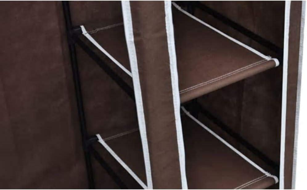 Our Take on the EVERSTRO Brown Fabric Wardrobe: space-Saving & Sturdy