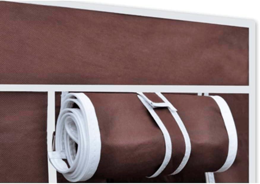 Our Take on the EVERSTRO Brown Fabric Wardrobe: Space-Saving & sturdy