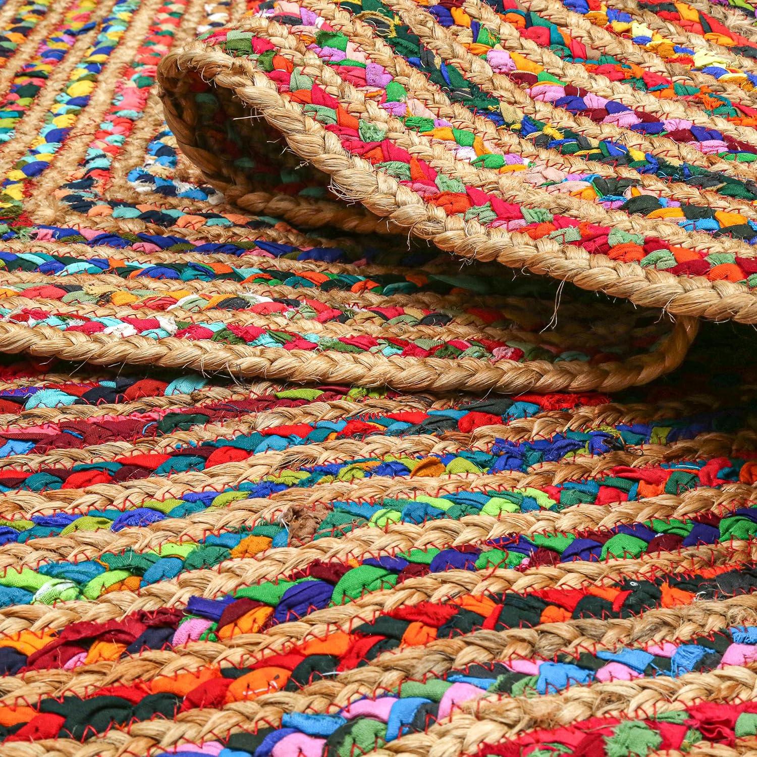 How Our⁢ 4'x6' ⁤Jute Chindi Rug Elevated Every room's Style