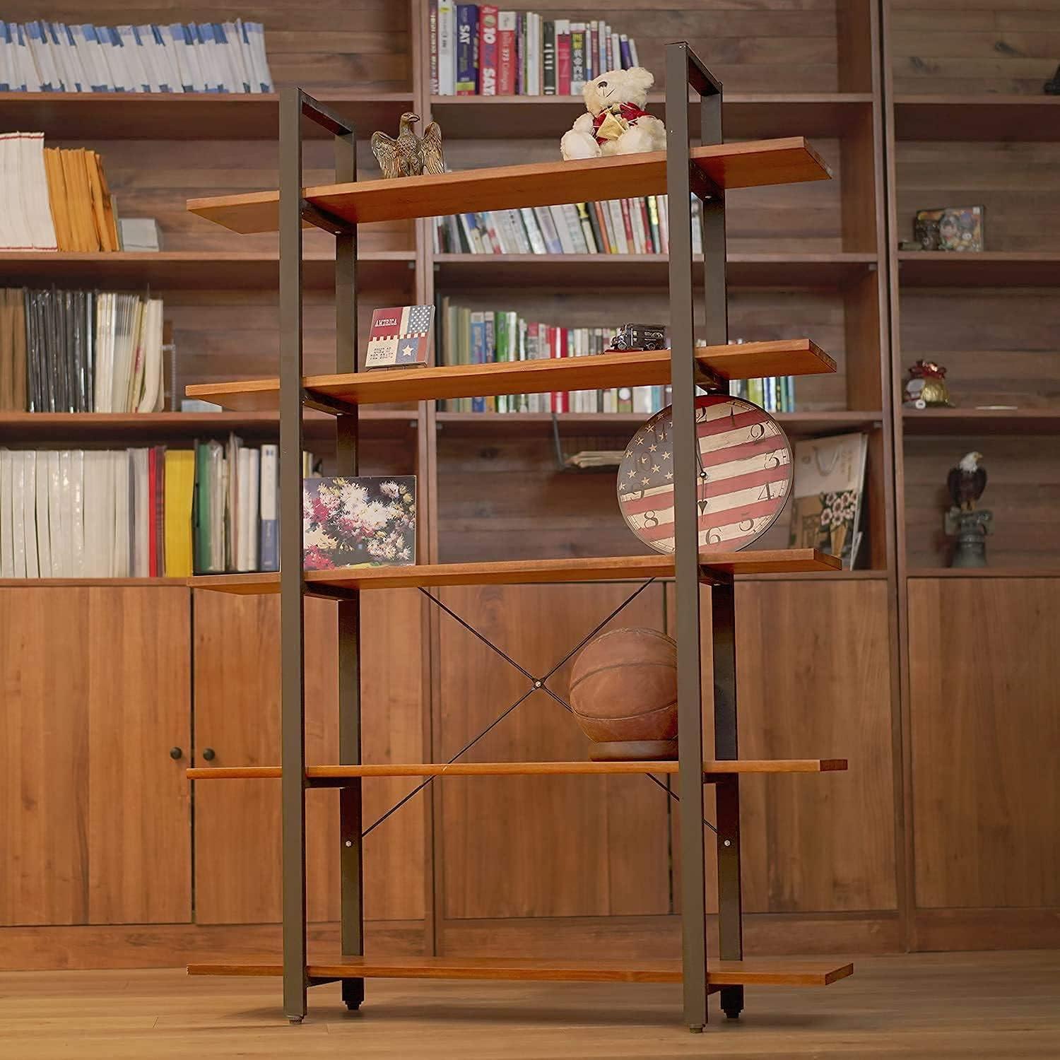Our Take on the CONSDAN Hardwood Bookshelf: Stylish & Sturdy Storage