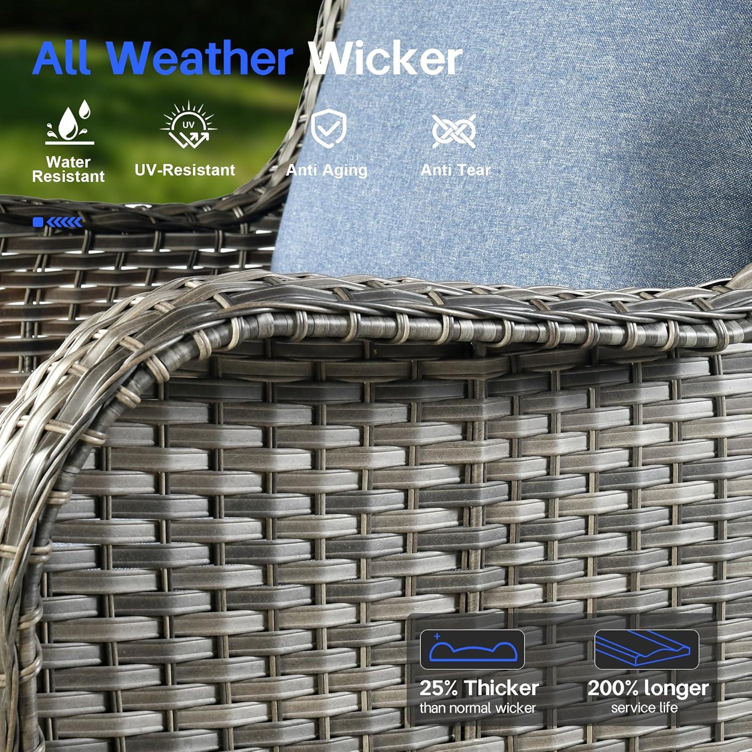 Our‌ Honest Take on XIZZI's 7-Piece Patio​ Set with fire Pit