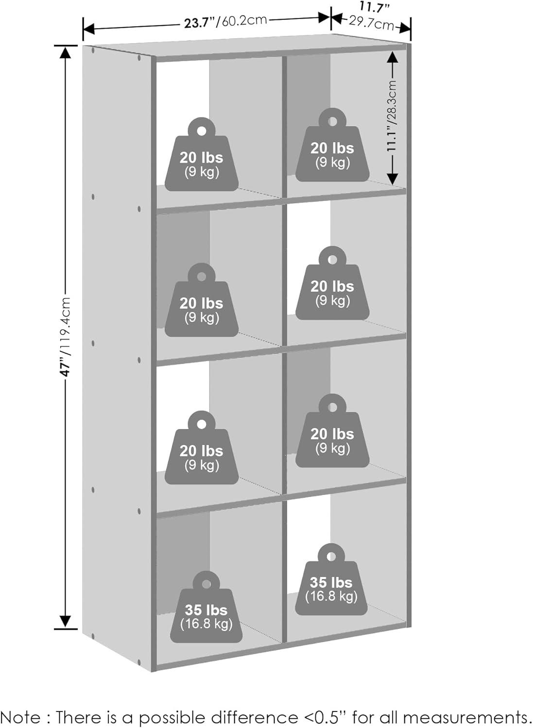 Our Take on the Furinno Pelli 8-Cube Storage Cabinet: Stylish & Practical