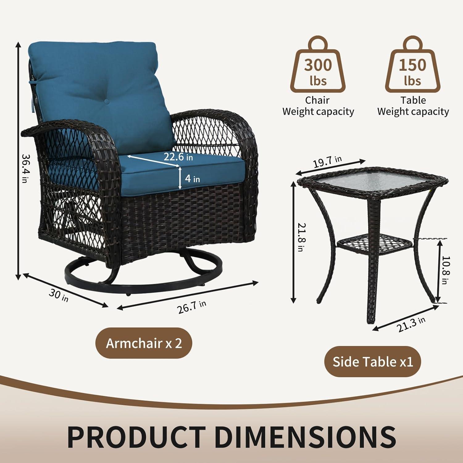 Finding Comfort and Style Together: Our SHGJ&SOFT Patio ⁣Set Review