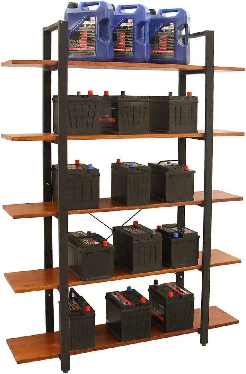 Our Take on the CONSDAN Hardwood Bookshelf:⁣ Stylish & Sturdy Storage