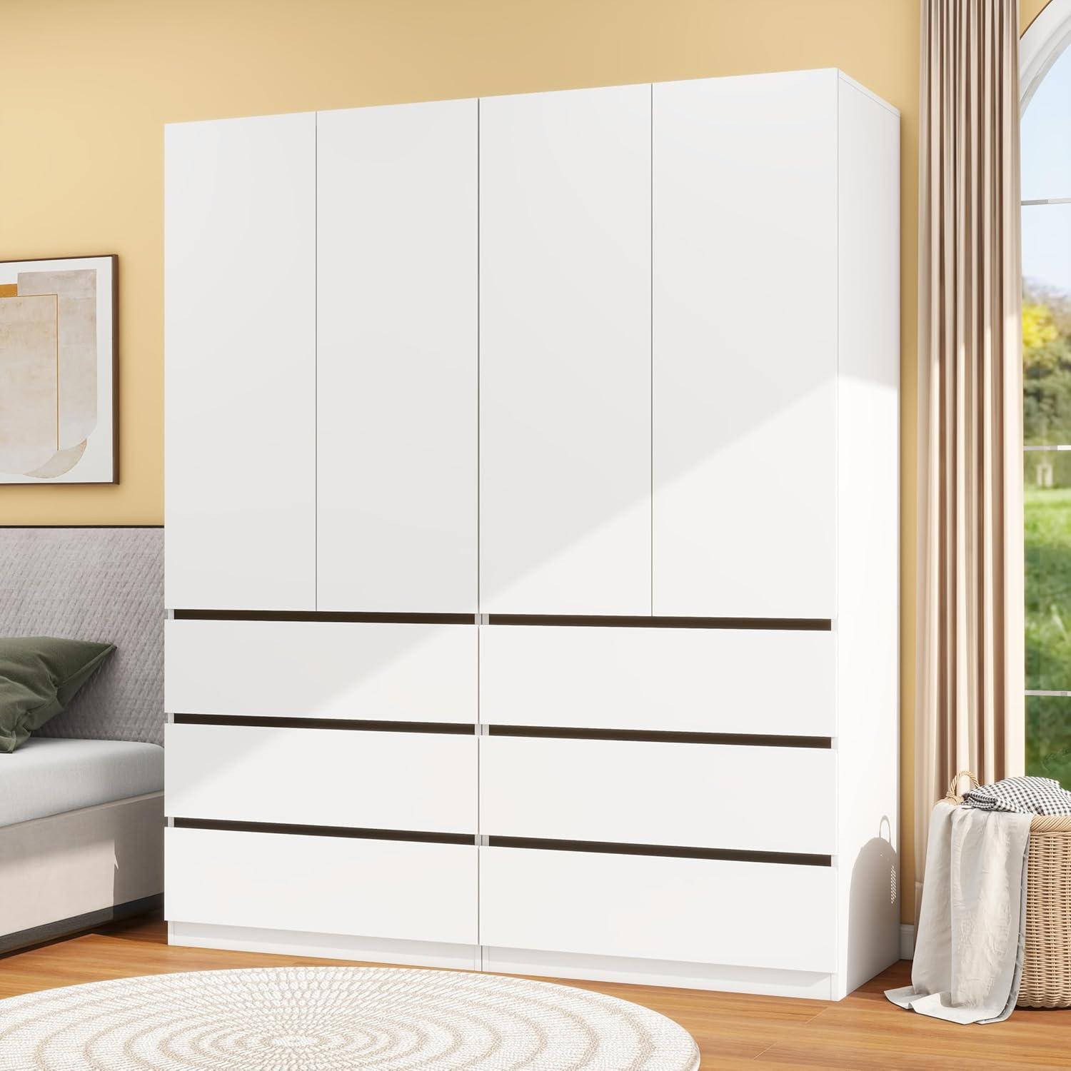 Our Take on the Modern White ‌Armoire: ⁣Spacious, Sturdy & Stylish