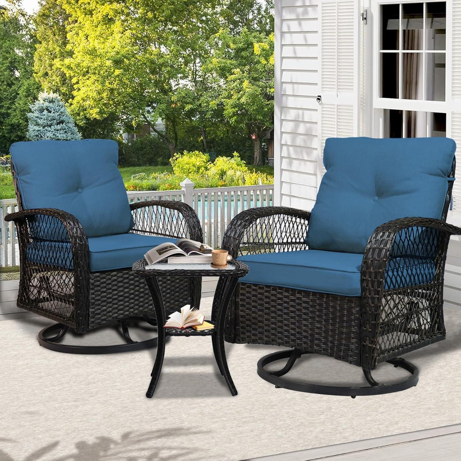 Finding Comfort and Style Together: Our SHGJ&SOFT Patio Set Review