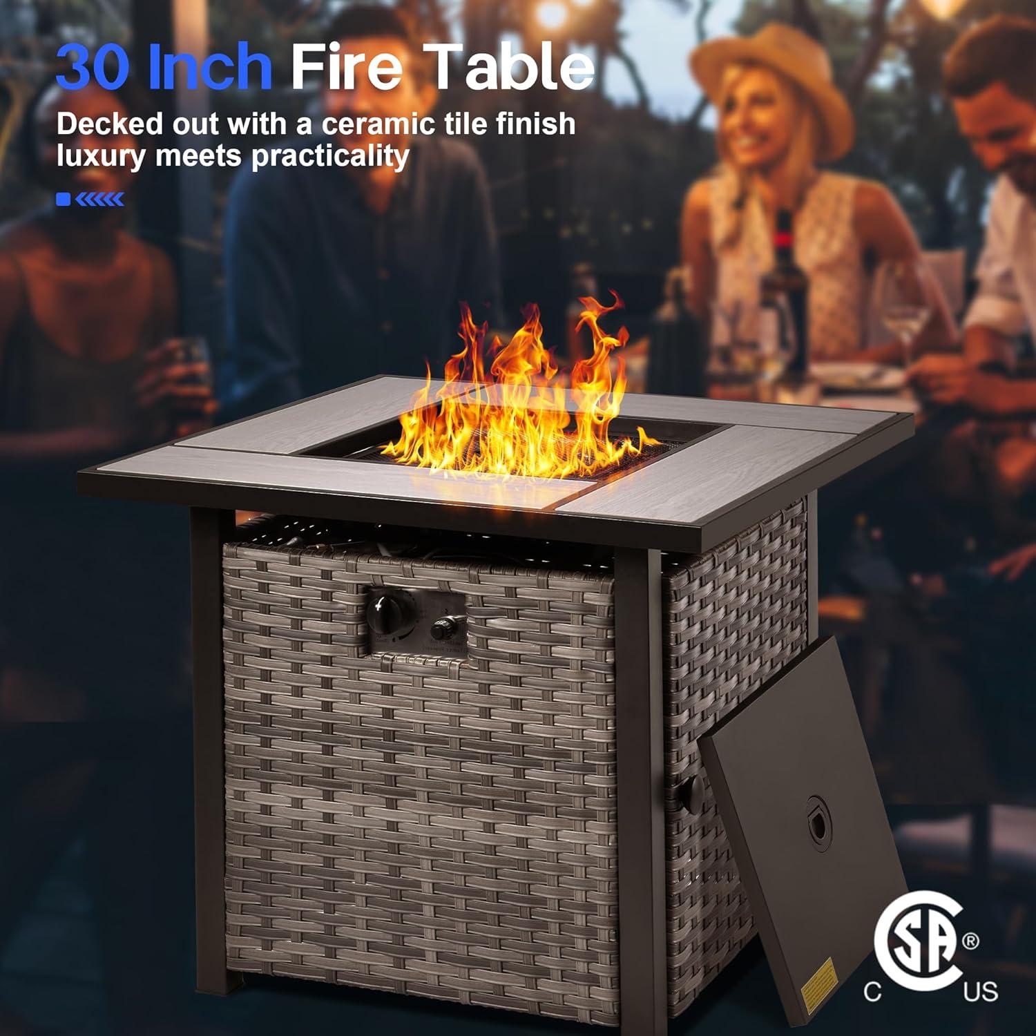 Our Honest Take on XIZZI's‍ 7-Piece Patio Set ⁢with Fire Pit
