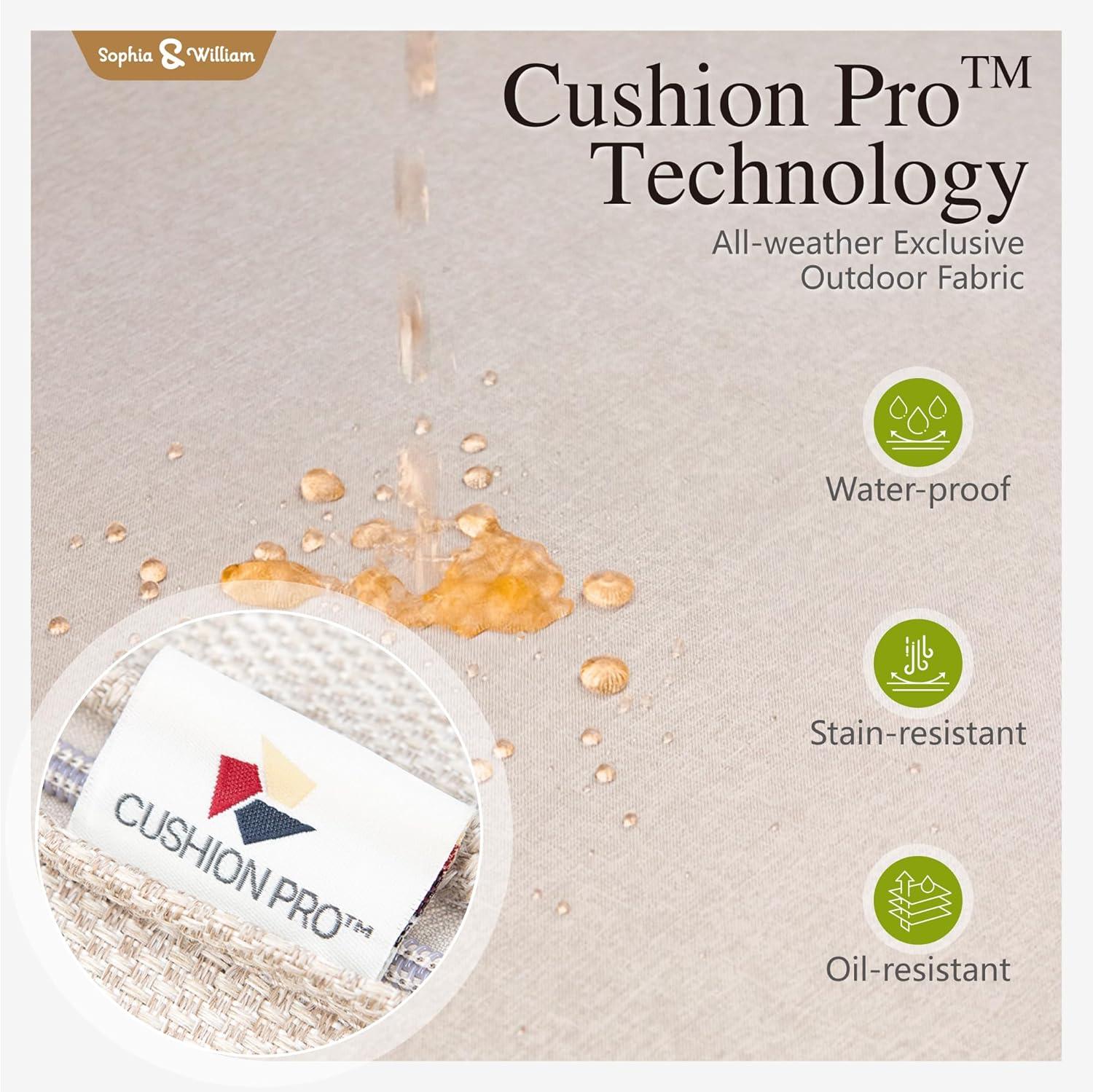 Our Take on Sophia & William's Spacious Modern Patio Set