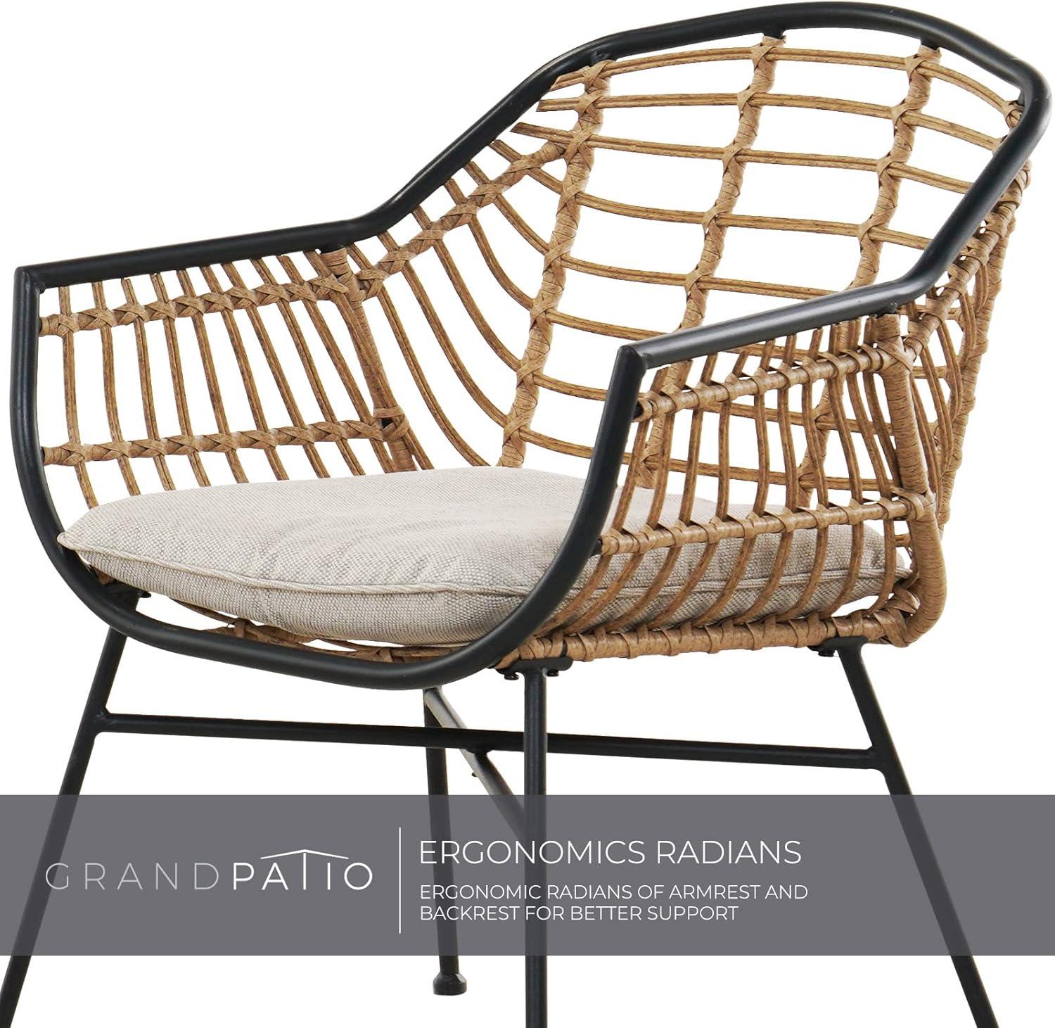 Our​ Take on the Grand‌ Patio 5-Piece Wicker Set: stylish ‌& Sturdy