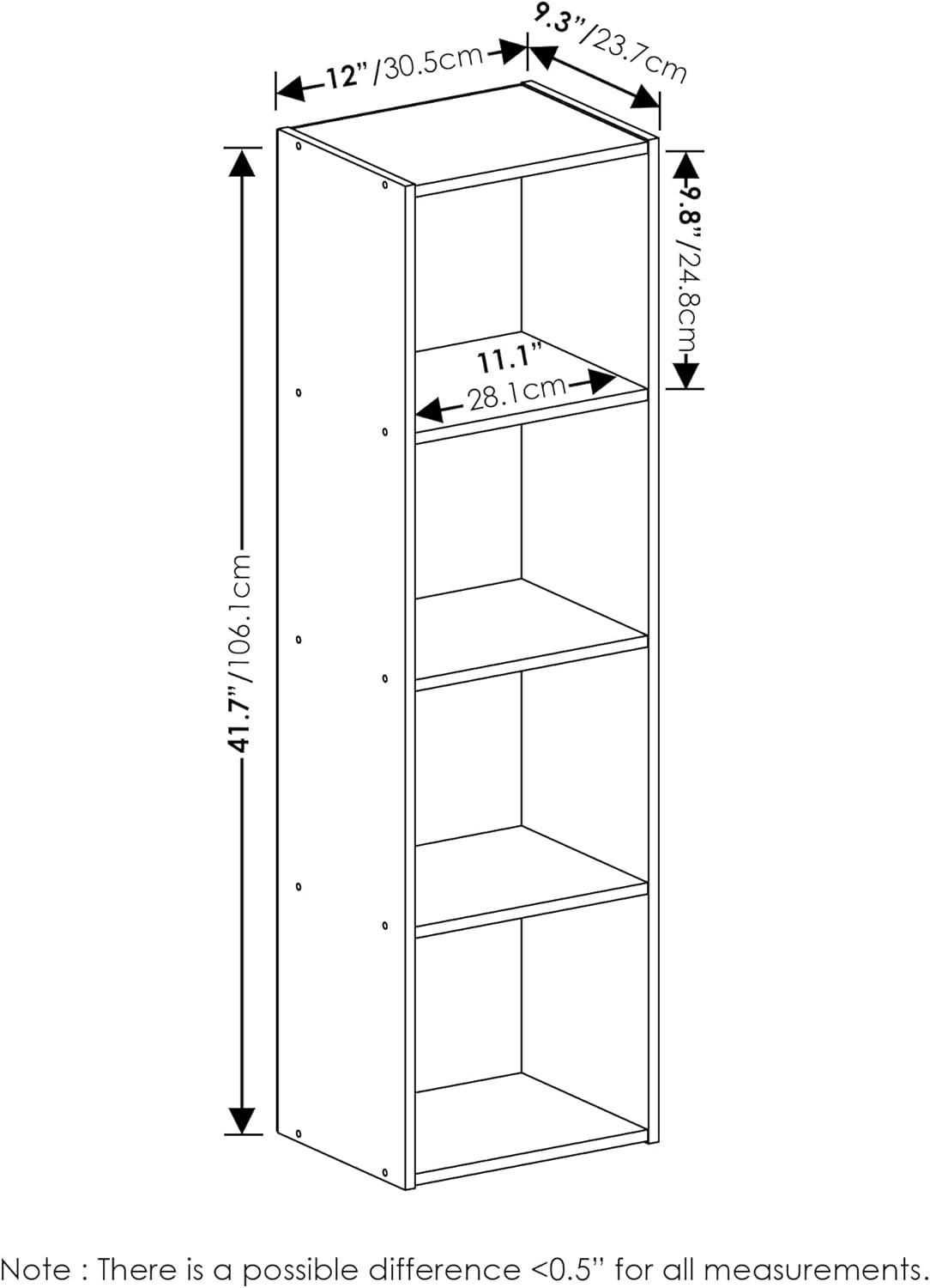 Our take on the HOOBRO Triple 4-Tier Industrial Bookshelf's Style & use