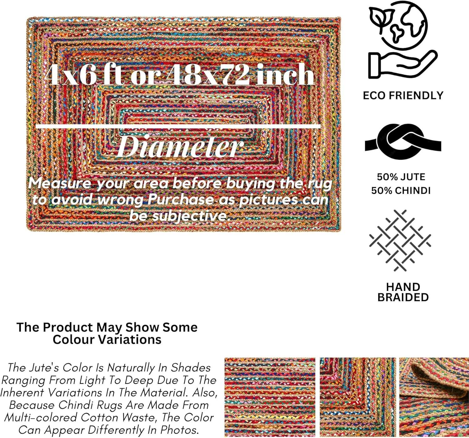 How Our 4'x6' Jute Chindi Rug ⁢Elevated Every Room's style