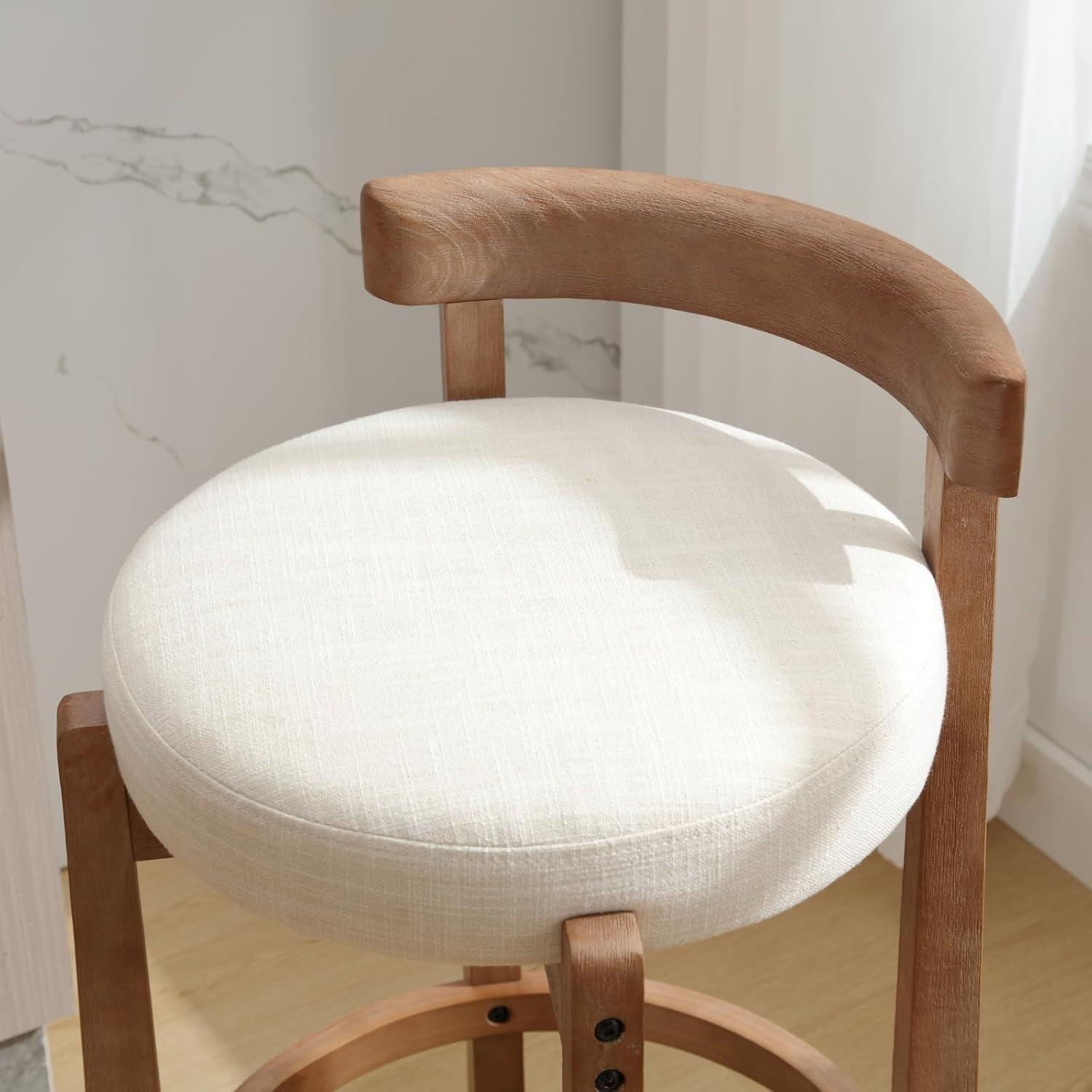 Our Take on Mid-Century ⁣Linen Bar Stools: Stylish, Comfy ​& Sturdy