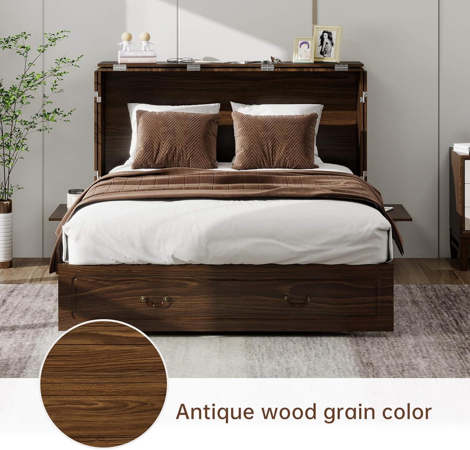 Our Honest ‌Take on the Queen Murphy Bed with Storage & Charging