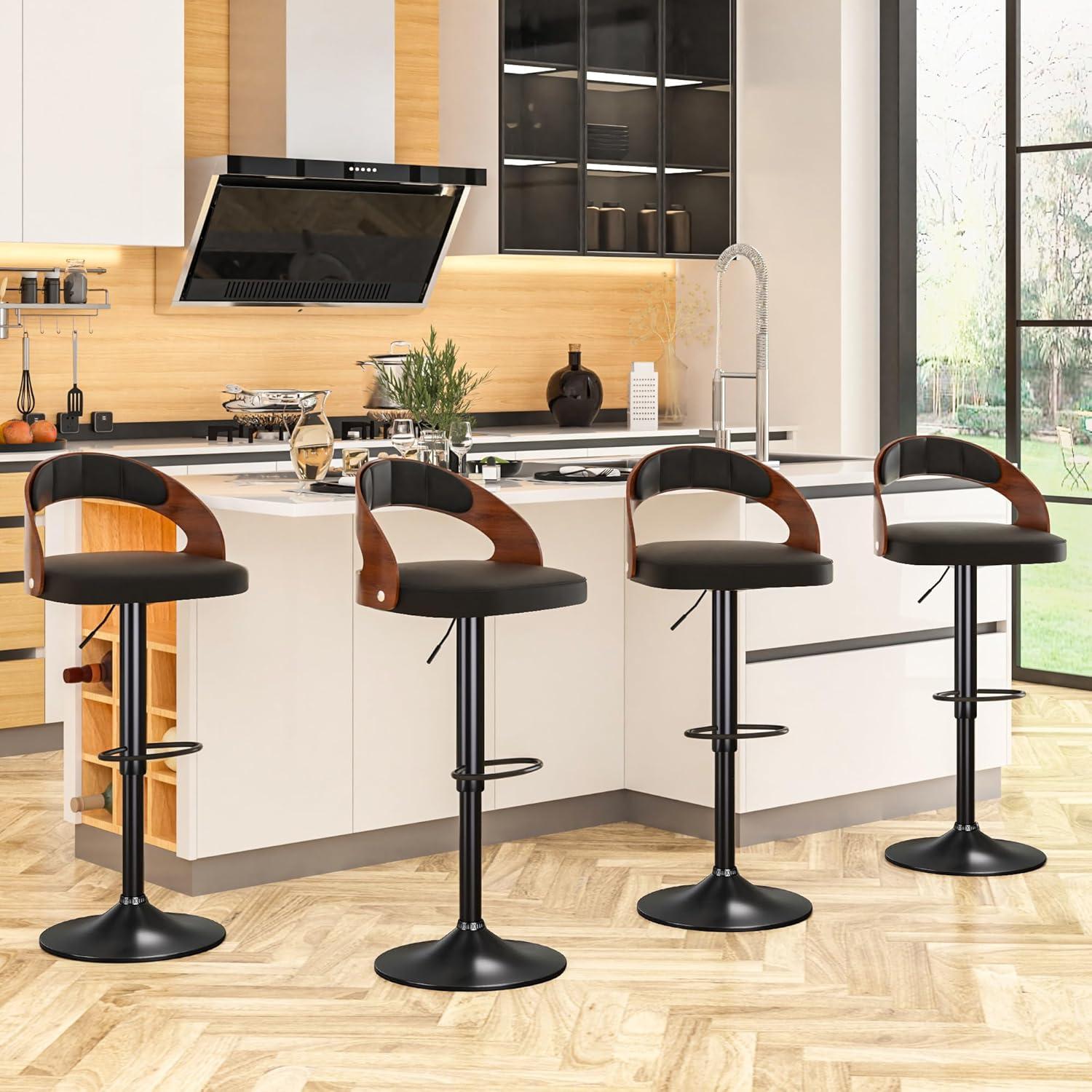 Our Honest Take on‌ VECELO's Sleek⁤ and Swiveling Bar Stools