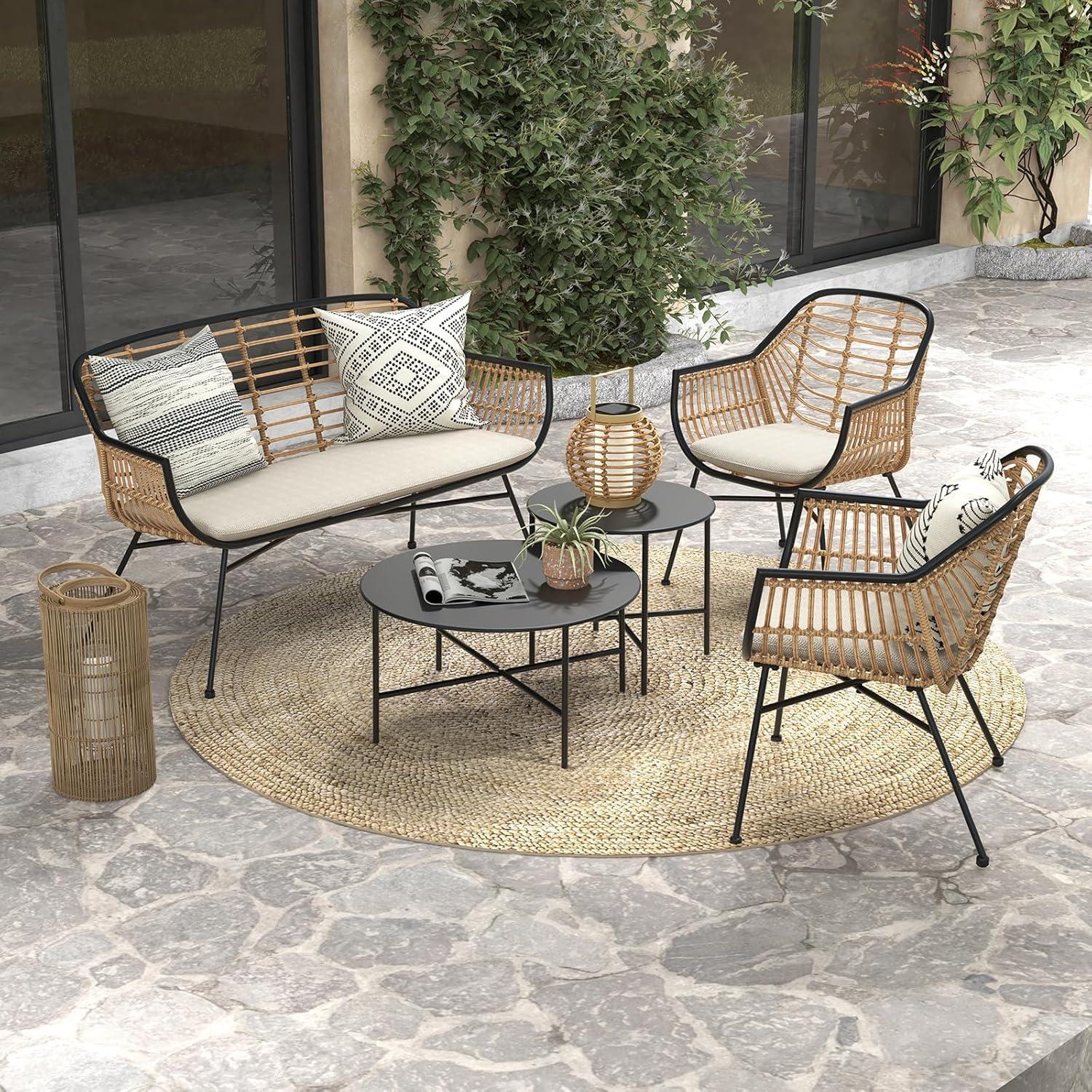 Our⁢ Take‍ on the Grand Patio 5-Piece ​Wicker Set: Stylish & Sturdy