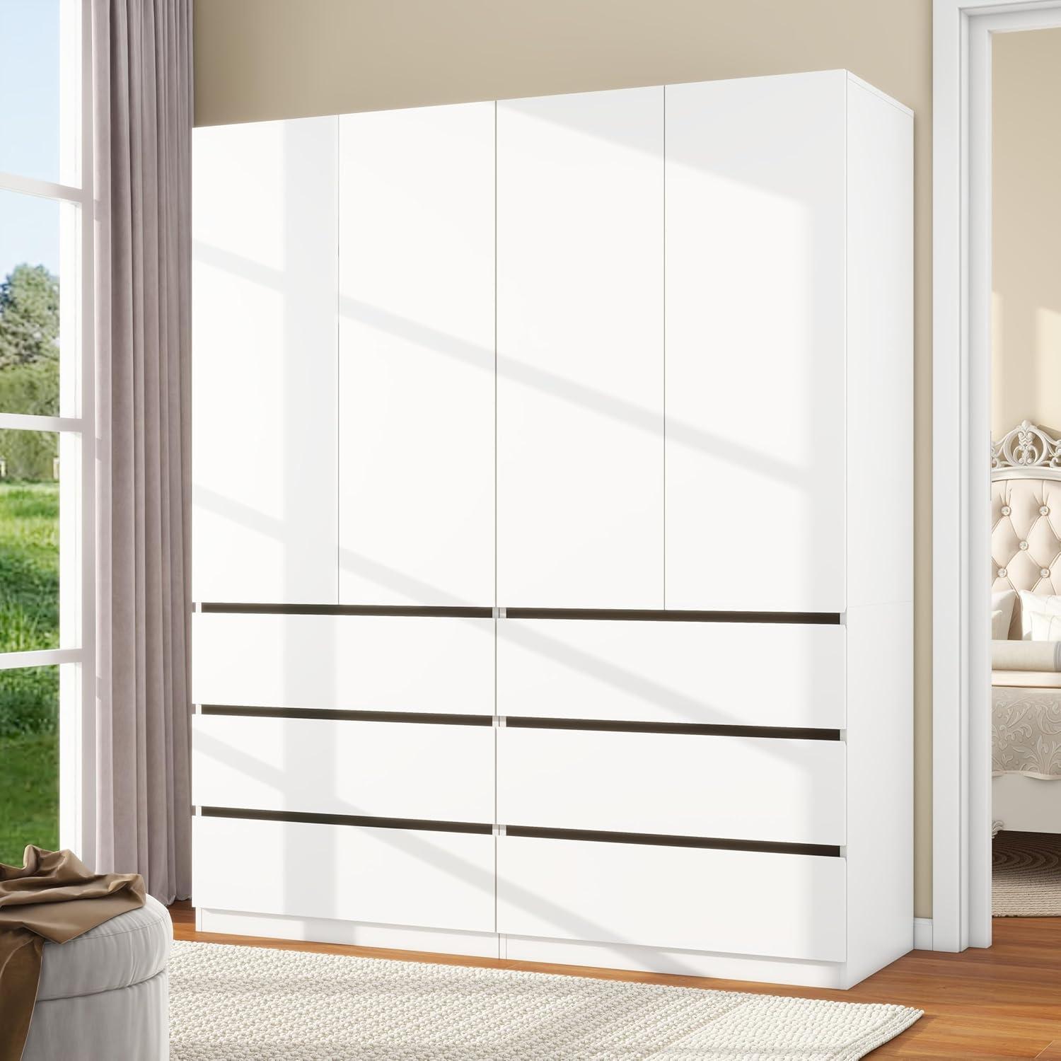 Our Take on⁣ the Modern White Armoire: Spacious, Sturdy & Stylish