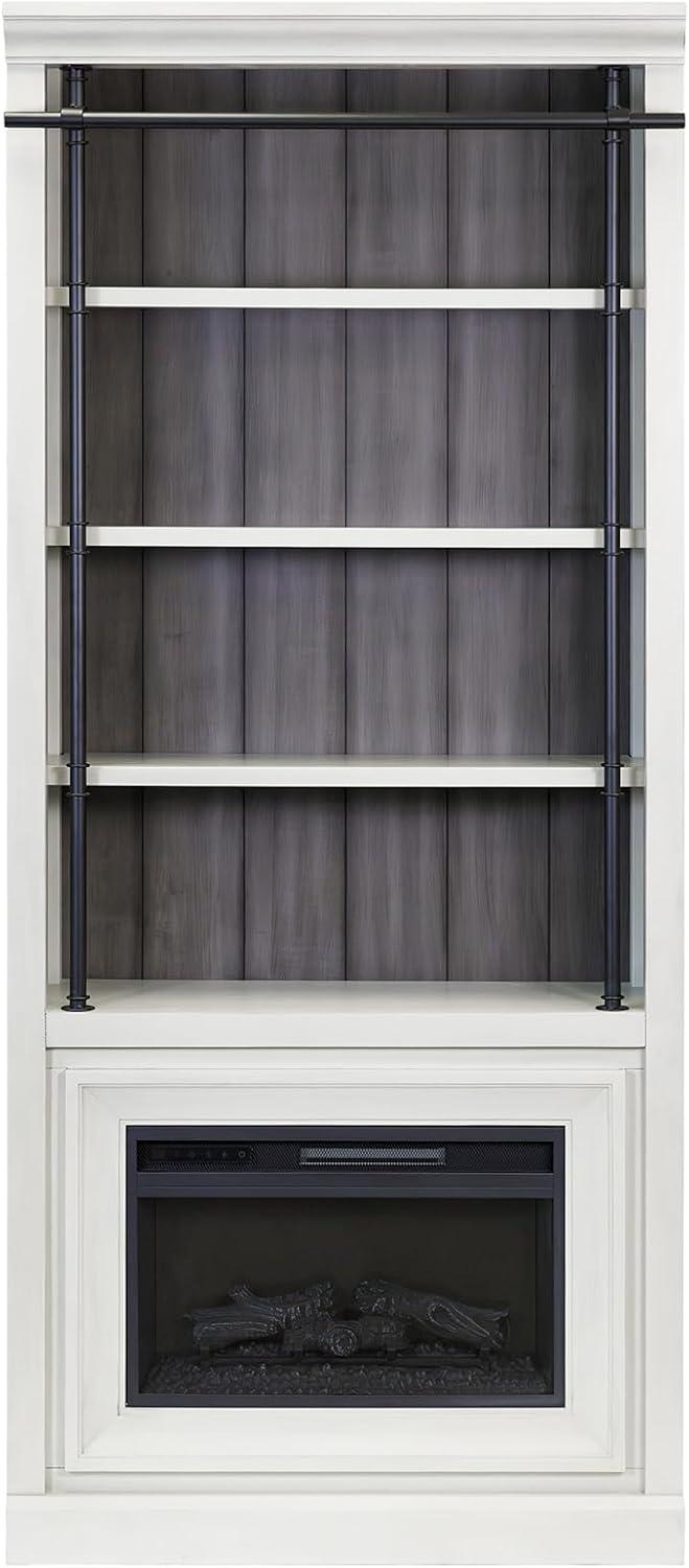 Transforming Our ⁣Space: Reviewing the 8' Bookcase Wall with Fireplace