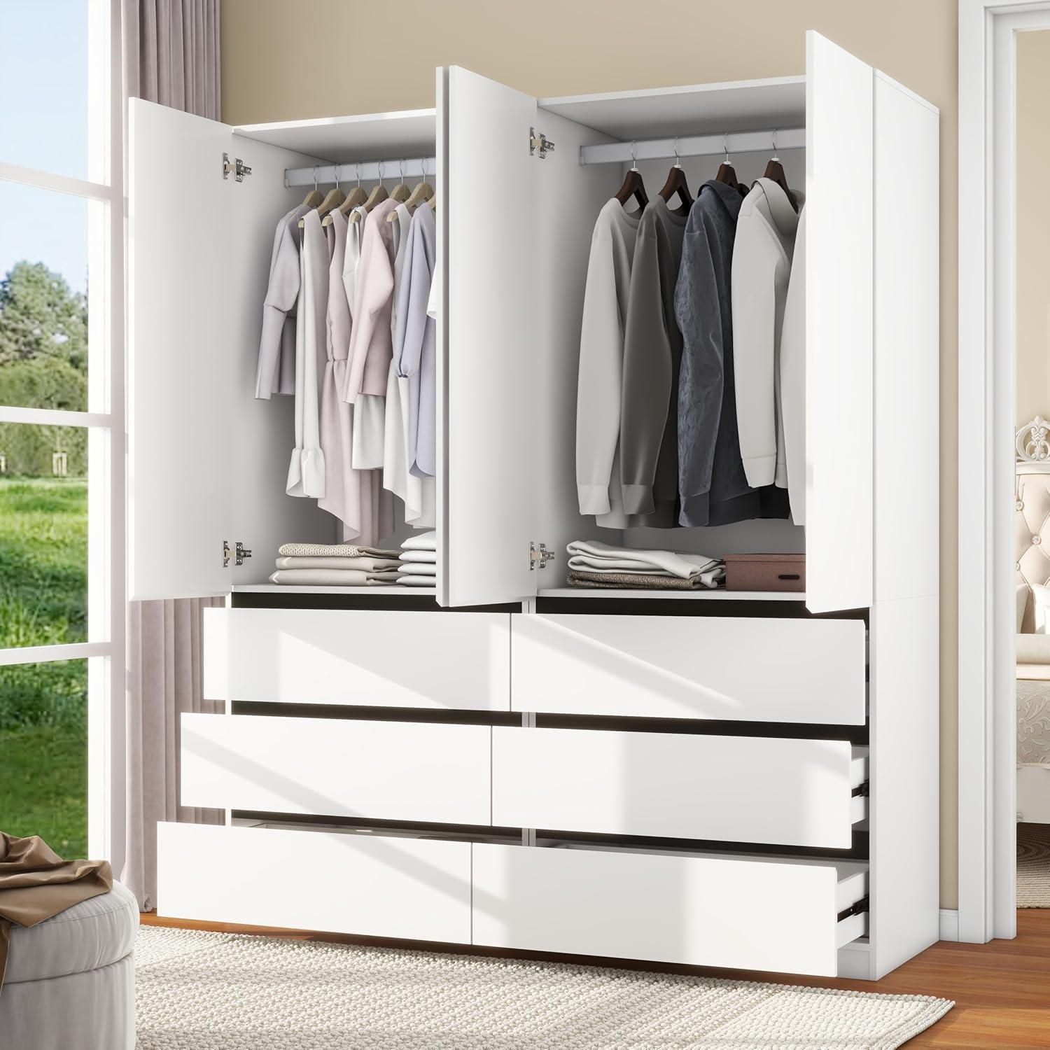 Our Take on the Modern White armoire: ⁢spacious, Sturdy & Stylish