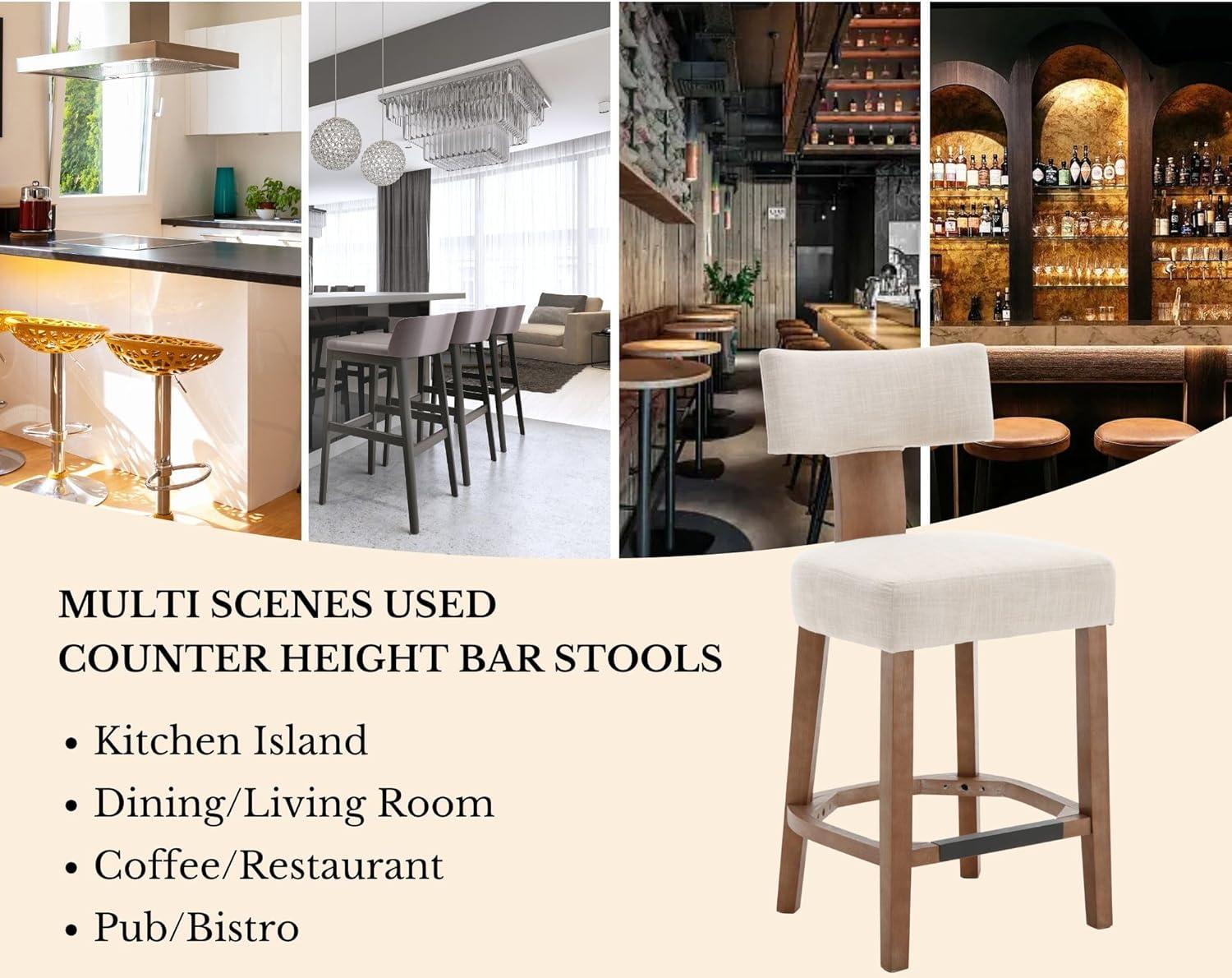 Our Honest Take: Stylish & Sturdy Farmhouse Bar Stools Set‍ of 3