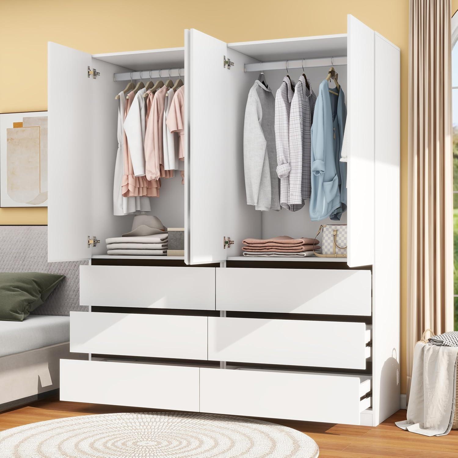 Our‍ Take‌ on the Modern White Armoire: ‌Spacious, Sturdy & Stylish
