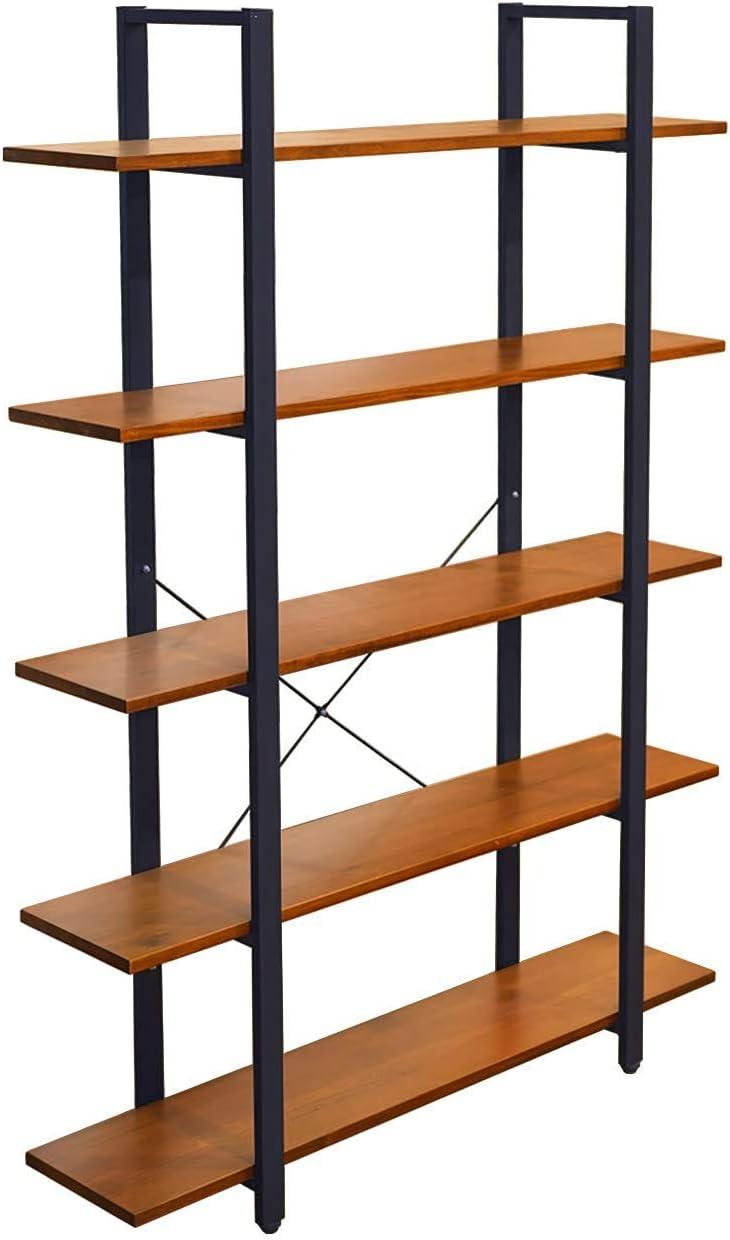 Our Take on the CONSDAN Hardwood Bookshelf:‌ Stylish & Sturdy storage