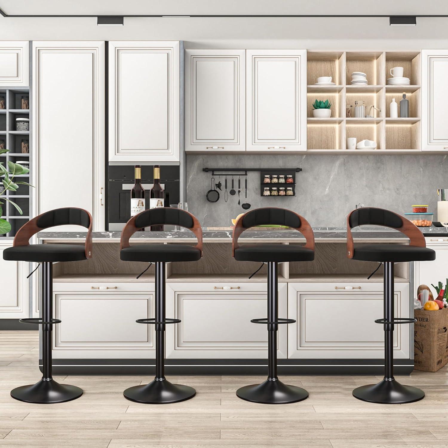 Our⁢ Honest ‍Take on VECELO's Sleek and⁣ Swiveling Bar​ Stools