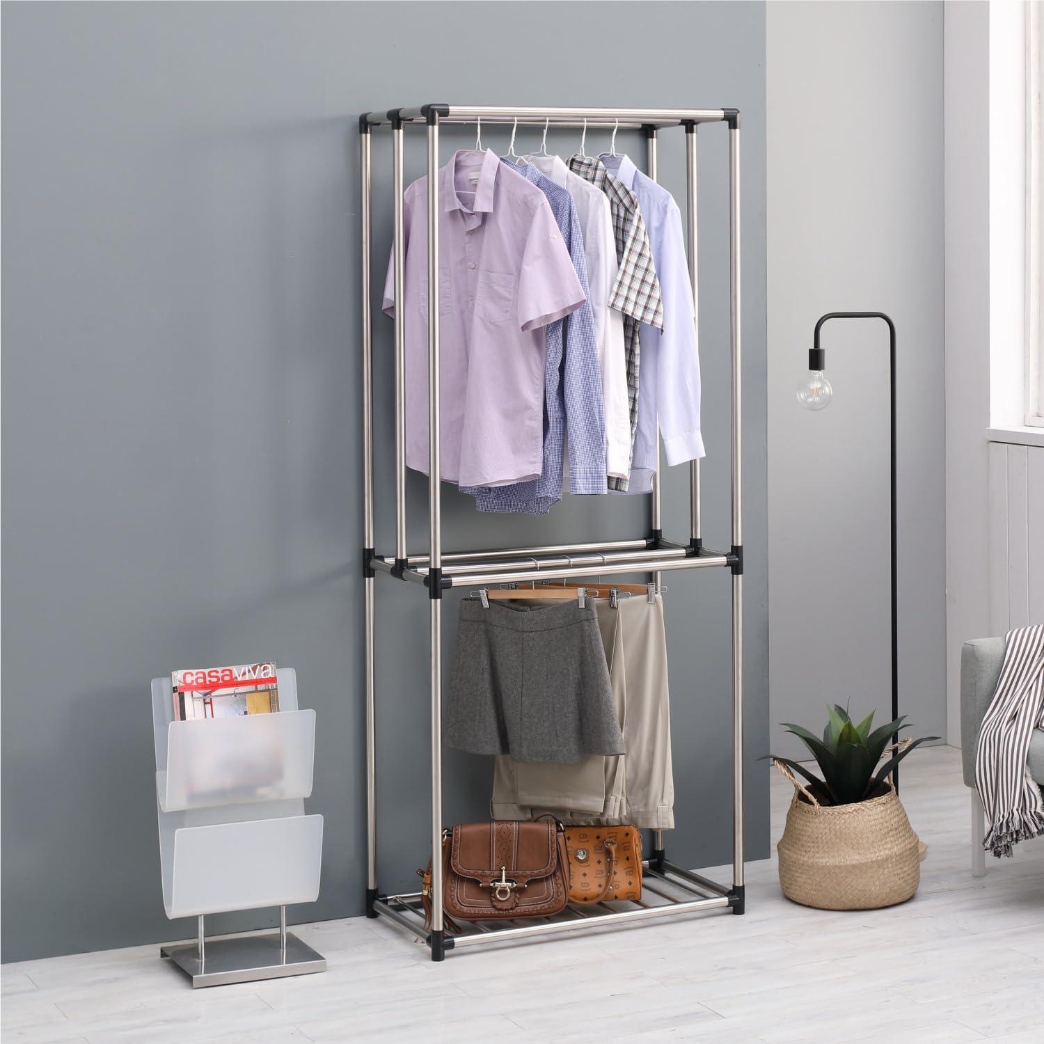 Our Take on ⁣the Letusto Stainless Steel Closet Organizer: Sturdy & ⁢Simple