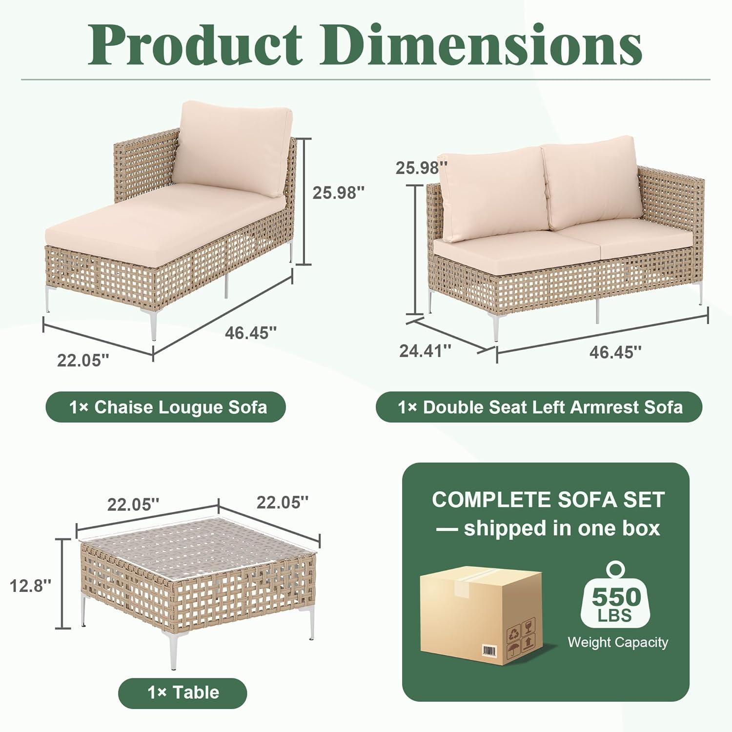 Our ⁣Honest Take on the ‌Cozy Yellow & Beige Patio‍ Sofa Set