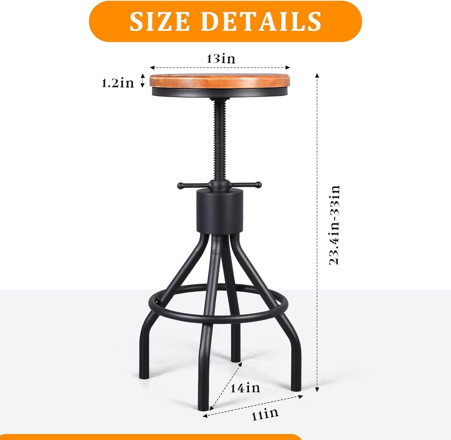Our Take on diwhy's Vintage Adjustable Bar Stools: Style Meets Function