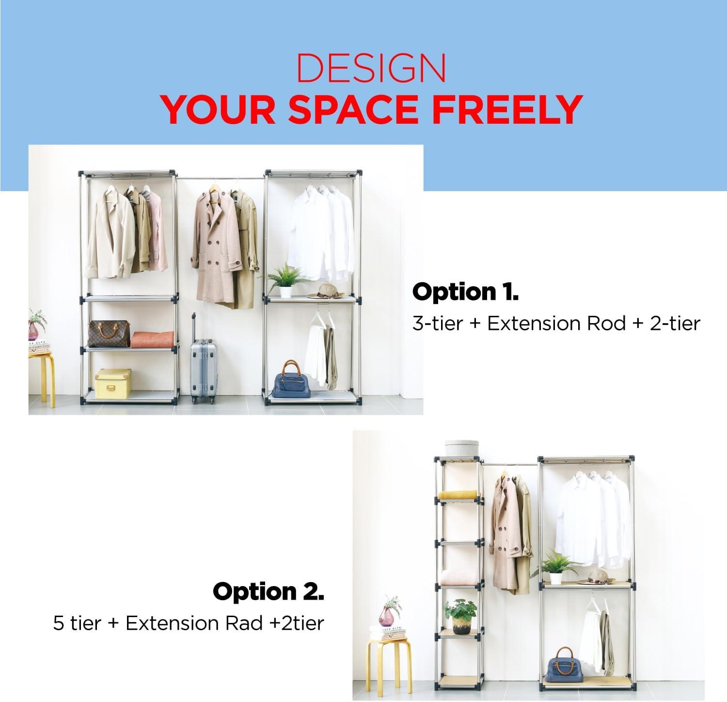 Our Take on the Letusto ⁢Stainless Steel Closet Organizer: Sturdy & Simple