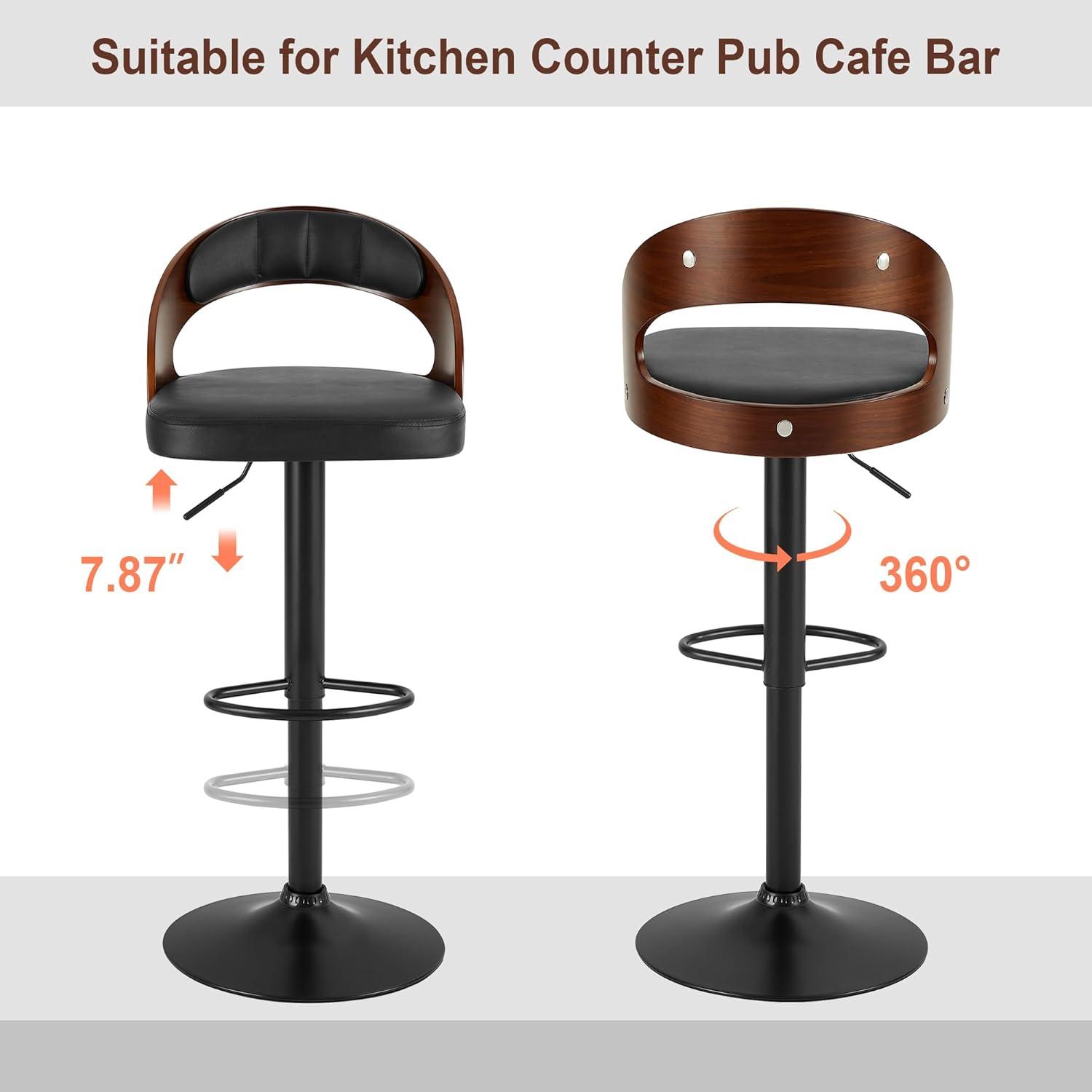 Our Honest‍ Take on VECELO's‌ Sleek and Swiveling‍ Bar Stools