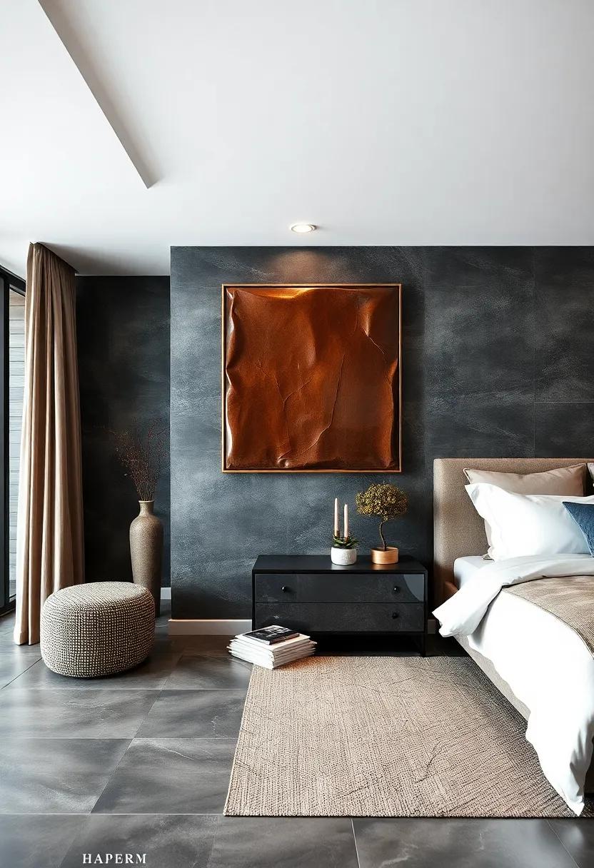 Espresso Brown Leather Wall Art for a Warm Touch