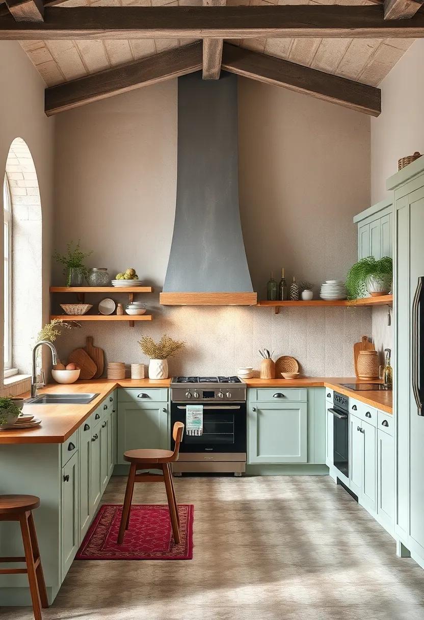 Choose Soft Pastel Cabinet Colors to Soften the Space